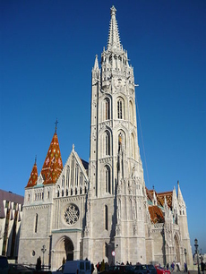 Gyönyörű épület, a Mátyás-templom